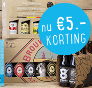 Korting op bierpakketten bij Greetz